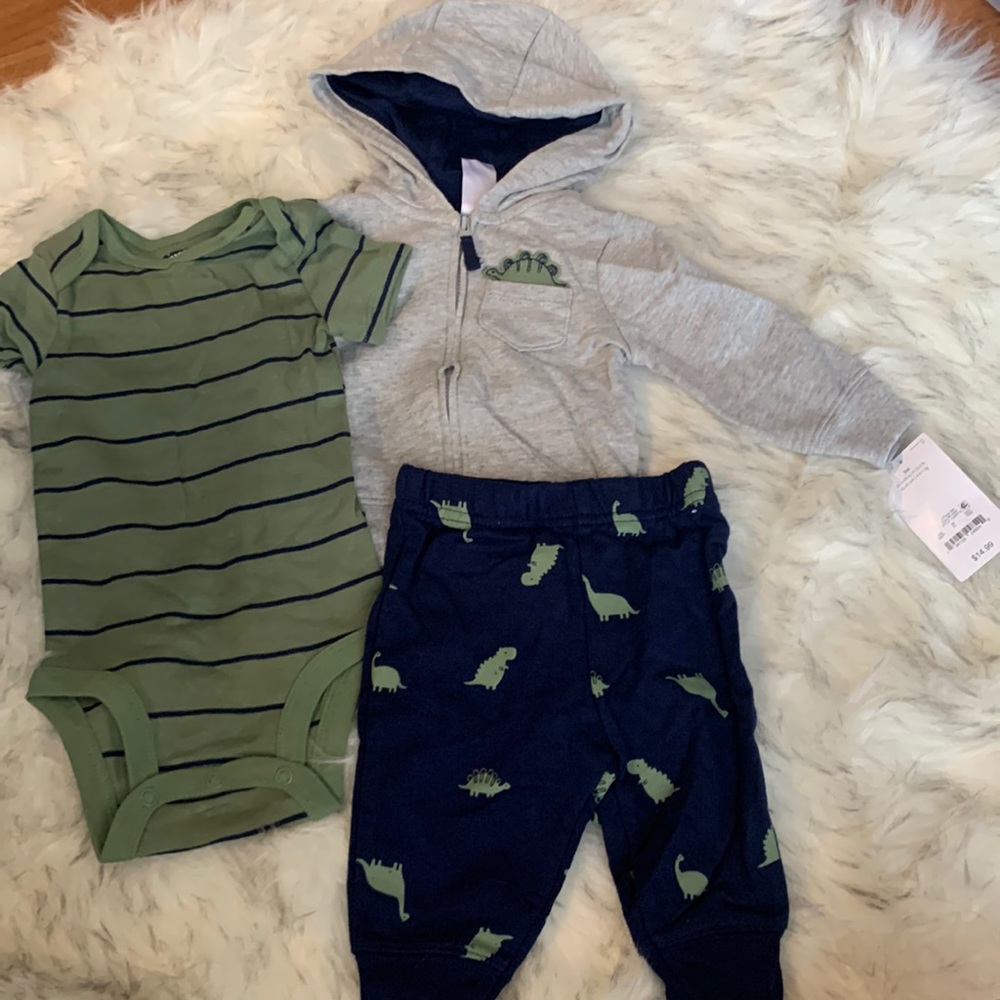 Carters 3m boys matching set